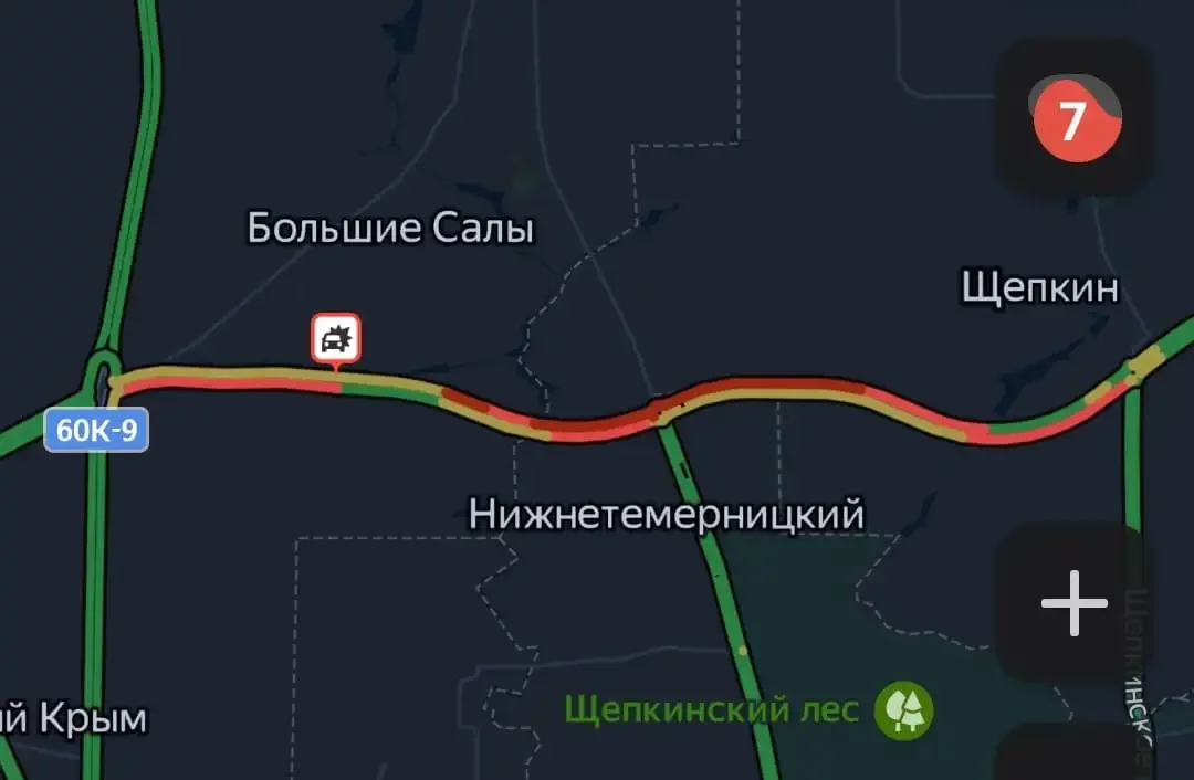 В Ростове парализовано движение на cеверном обходе в результате ДТП с грузовиками