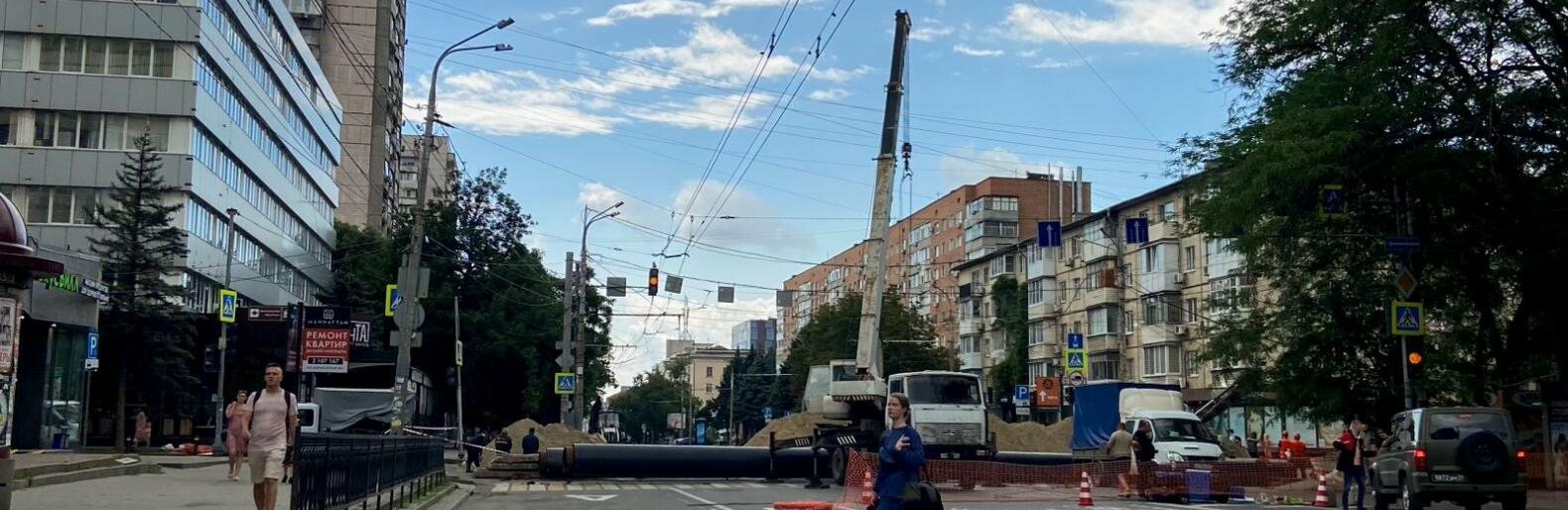 В Ростове на Ворошиловском не успели открыть движение 2 июля