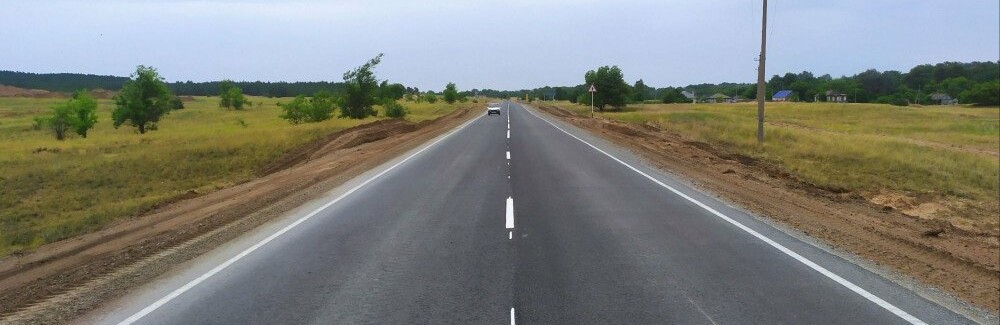 В Ростовской области досрочно отремонтировали участок трассы Вёшенская – Казанская