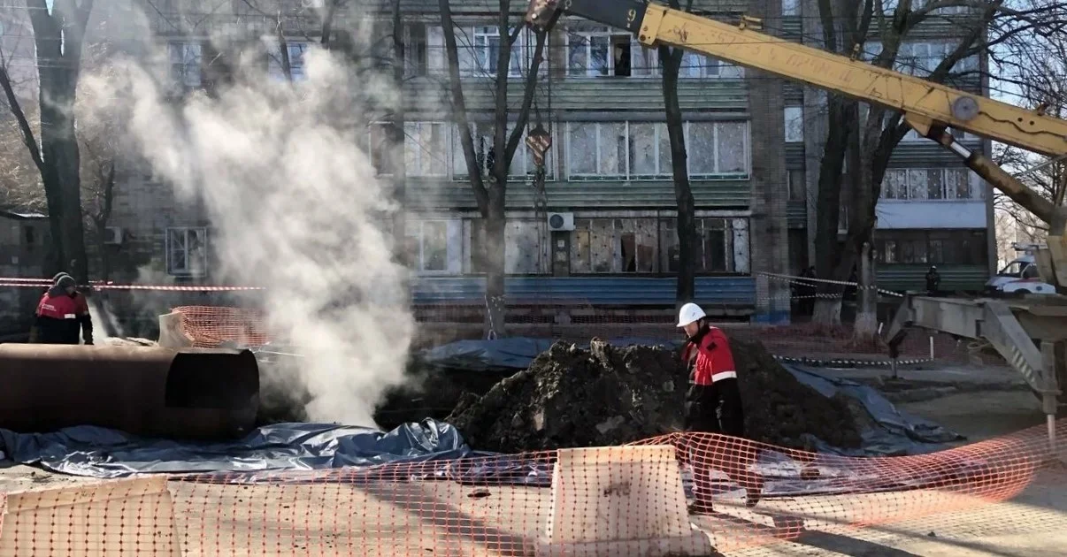 В центре Ростова без отопления из-за ЧП на теплотрассе остались 33 дома