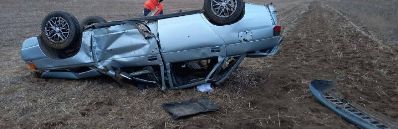 В Ростовской области 18-летний водитель превысил скорость и вылетел в кювет