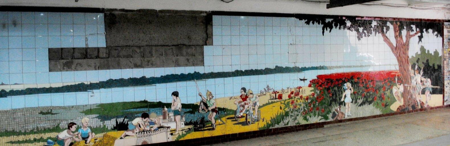 Отреставрировать мозаику в подземных переходах Ростова планируют до 2025 года