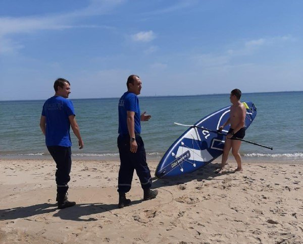 В Ростовской области 2 июня спасли застрявшего в камышах серфингиста
