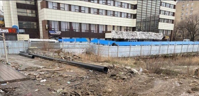 Ростовчане приняли перекладку труб за начало застройки площади Ленина