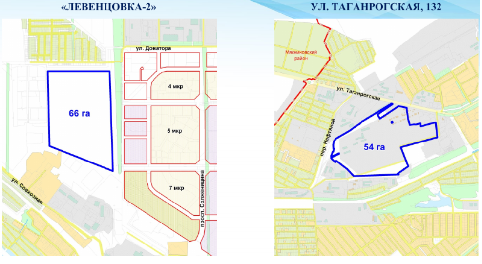 Левенцовка ростов на дону план застройки