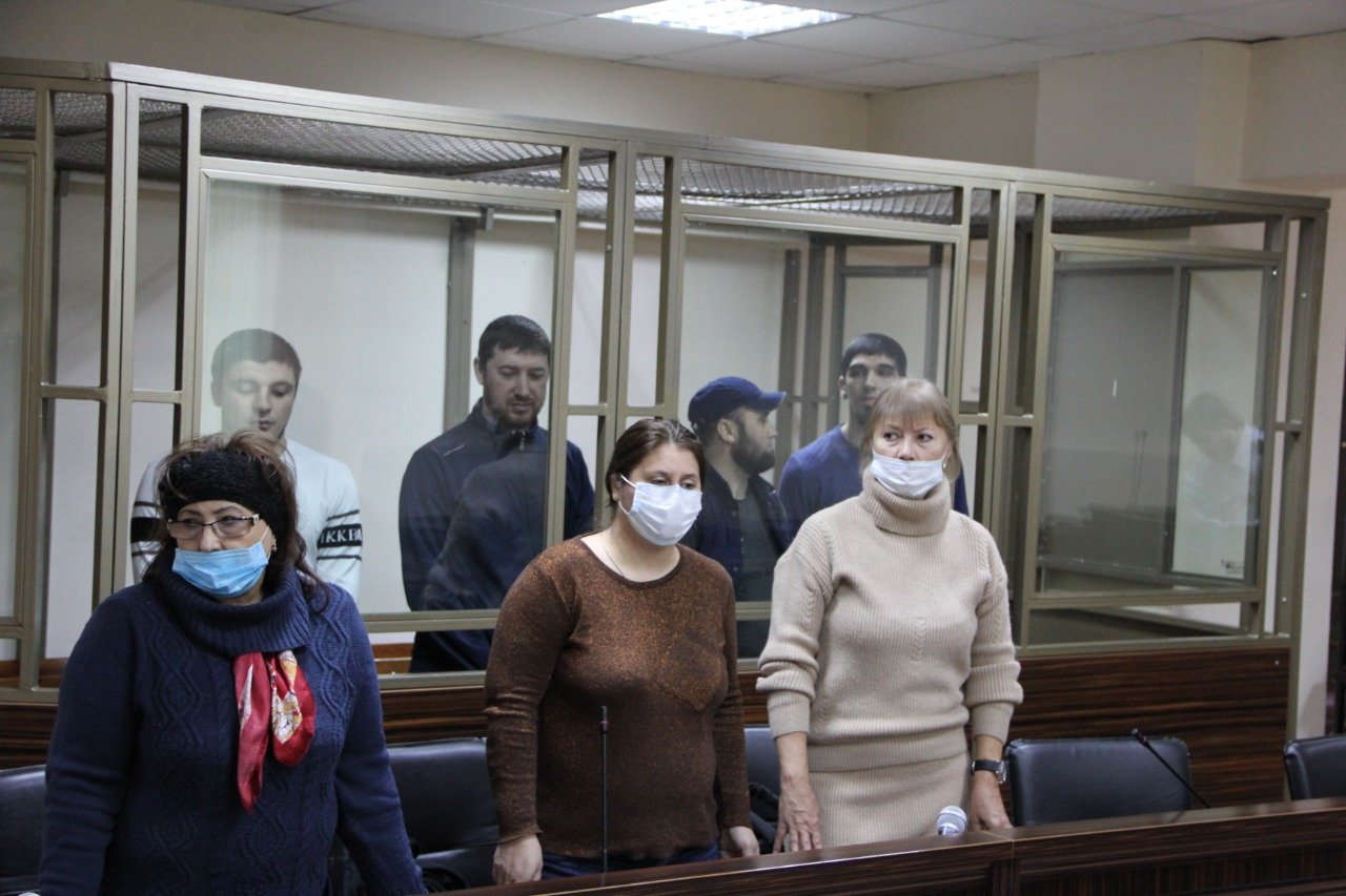 Суд над террористами в Ростове