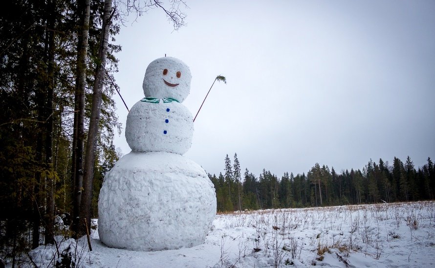 Лихославльский 11-метровый снеговик