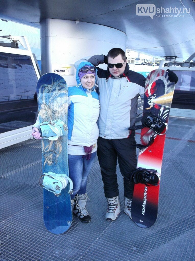 Кирилл Лариков с женой