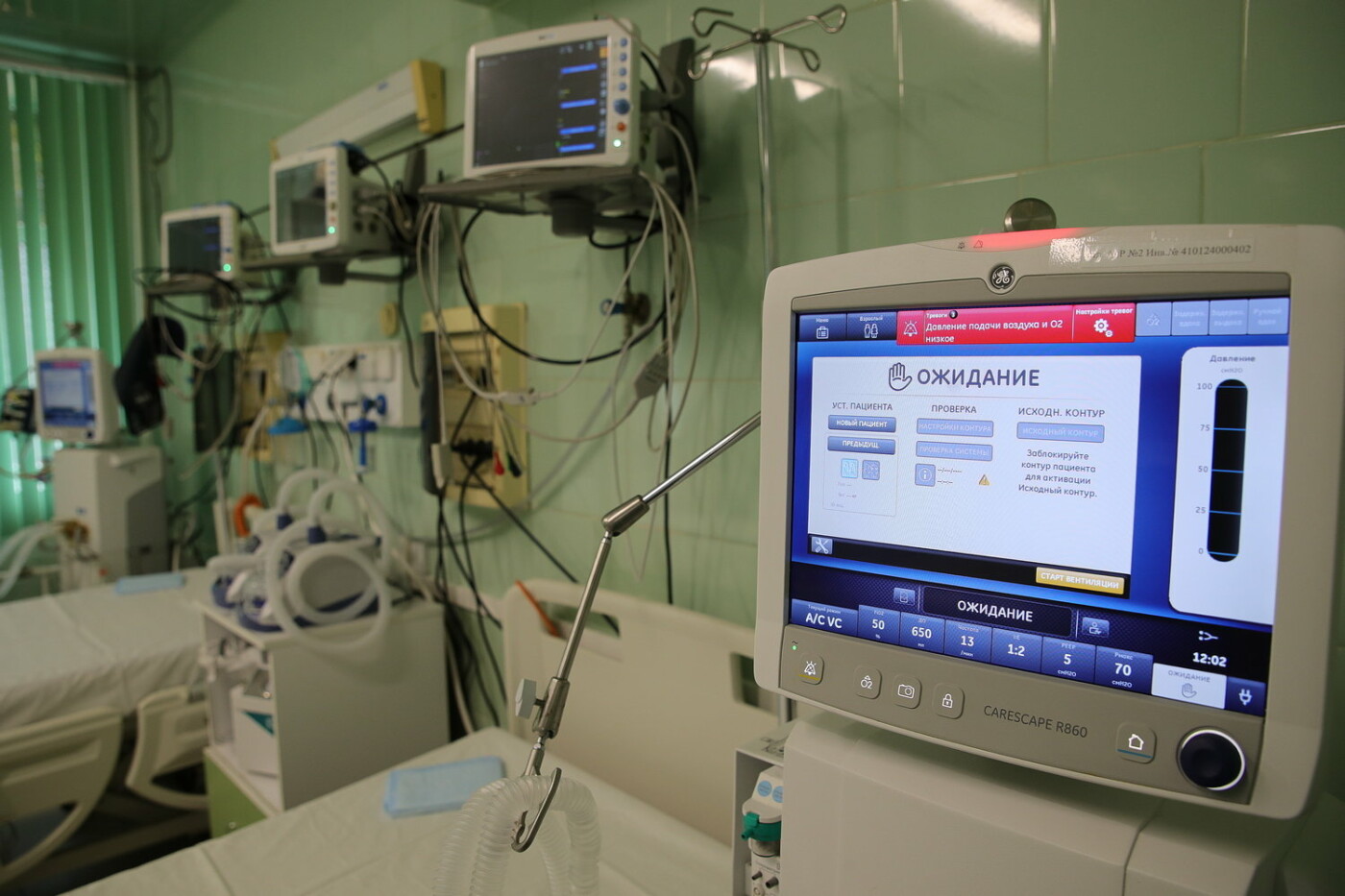 Оборудование ковидного госпиталя/ фото: сайт ПРО