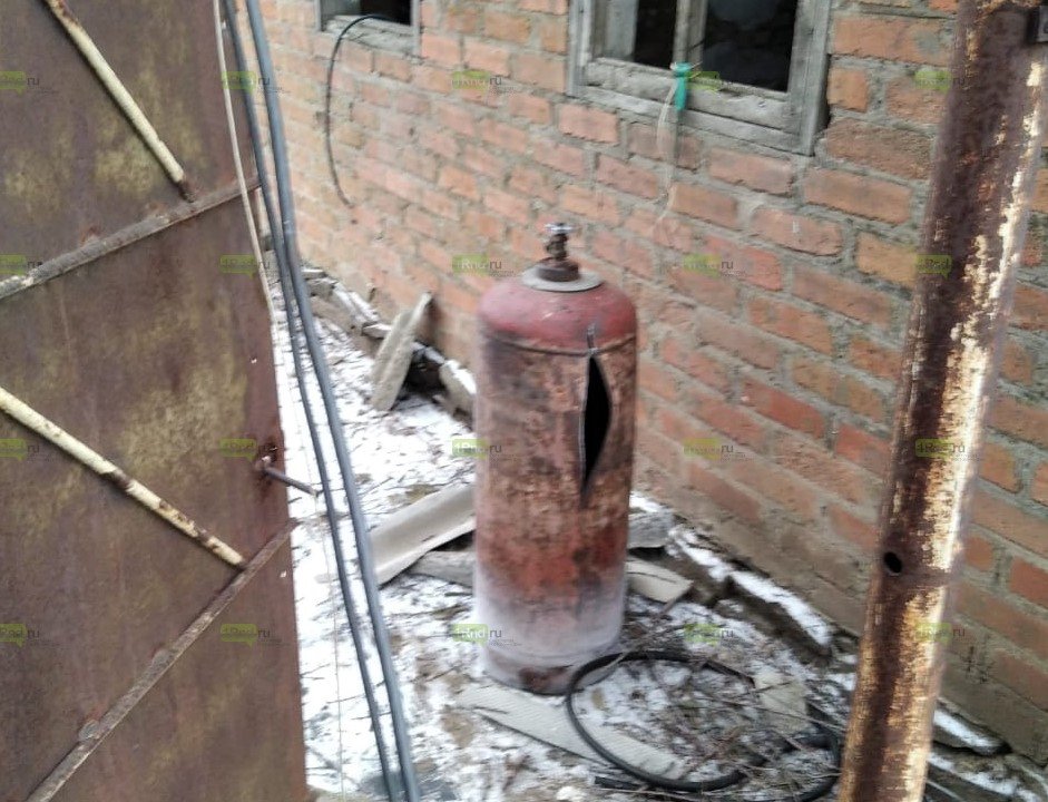 Взрыв газового баллона в Ростовской области