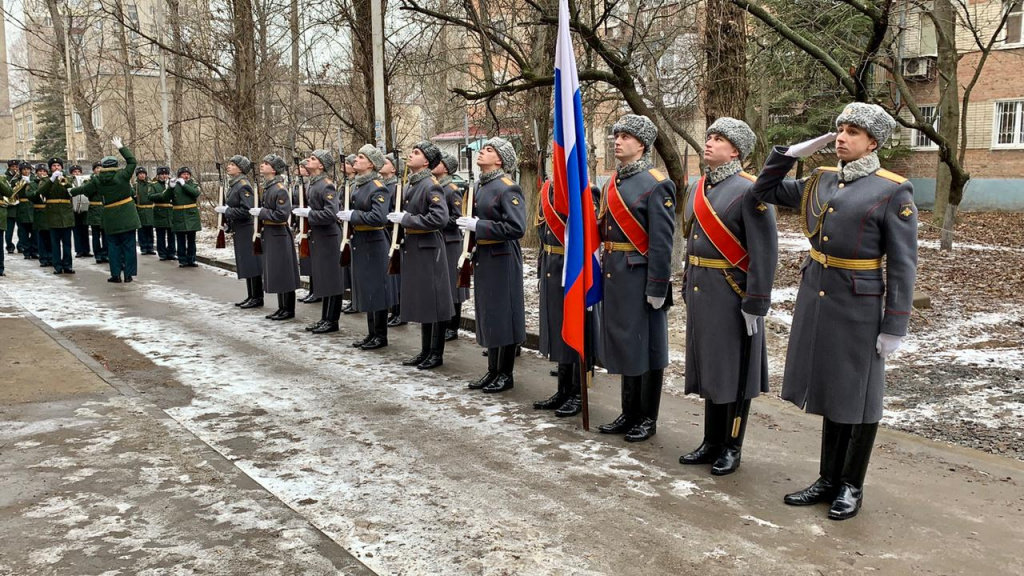 Персональный парад для ветерана Андрея Чирца