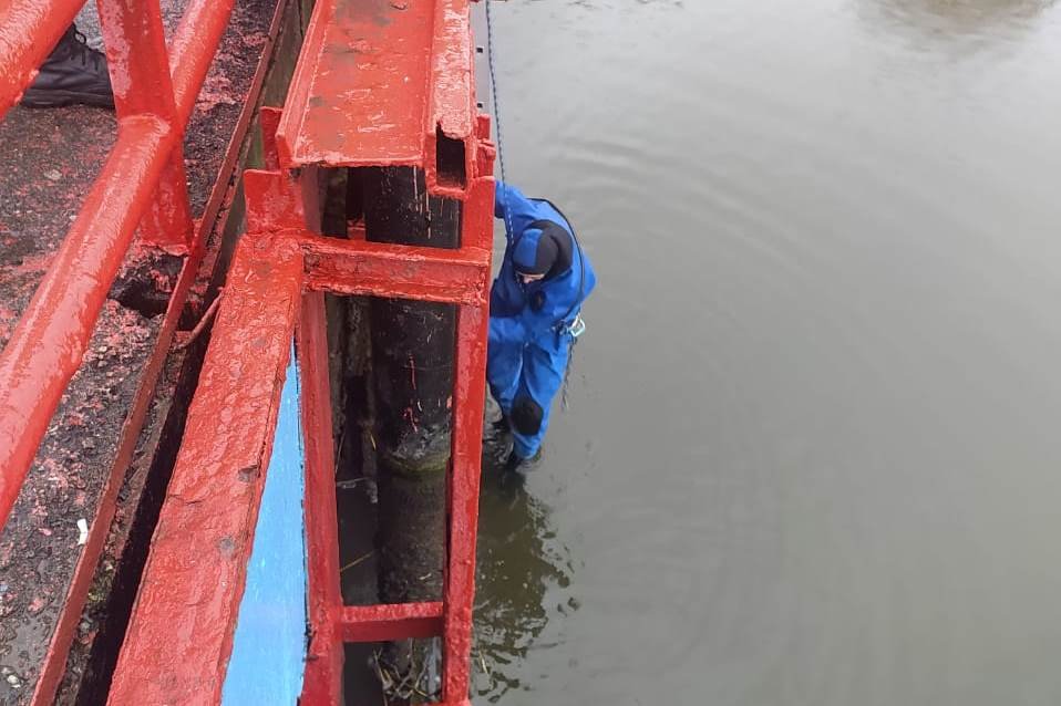 На затворе Северного водохранилища случилось ЧП