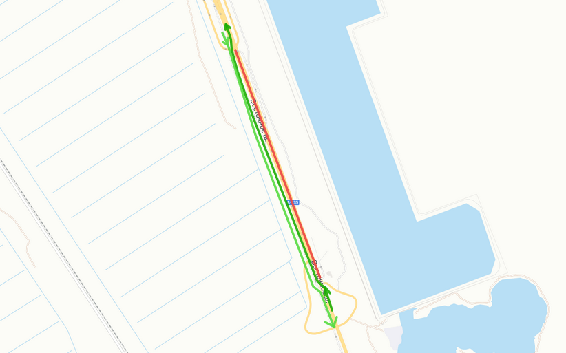 Возле гребного канала изменится схема движения