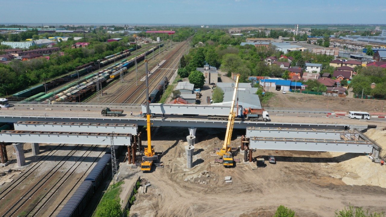 Мост Малиновского: ход строительства на 20 мая 2021