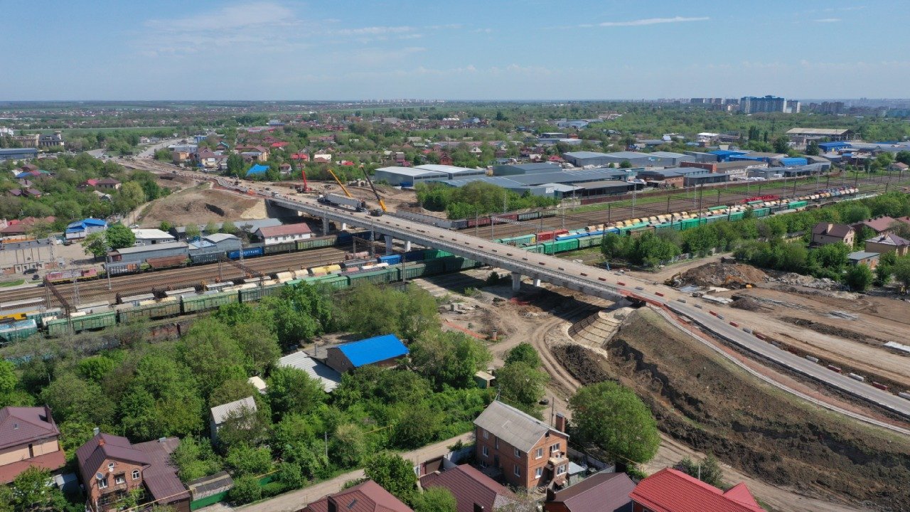 Мост Малиновского: ход строительства на 20 мая 2021
