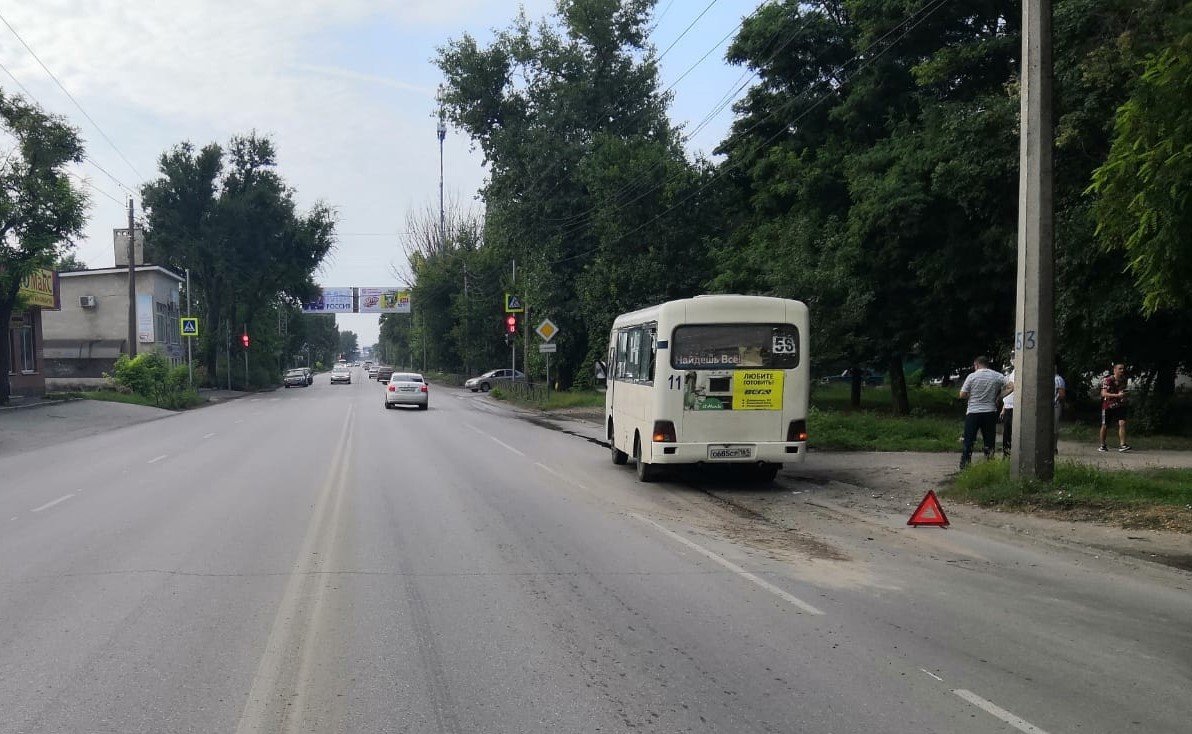 ДТП с двумя маршрутками в Таганроге
