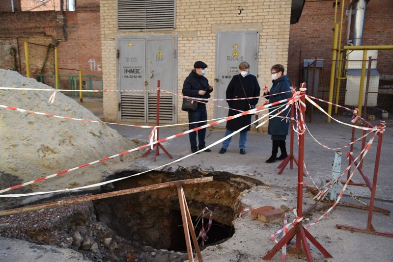 Исследование катакомб под новочеркасской школой