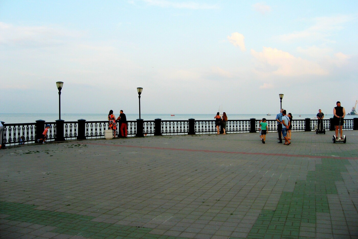 Смотровая площадка на набережной Таганрога
