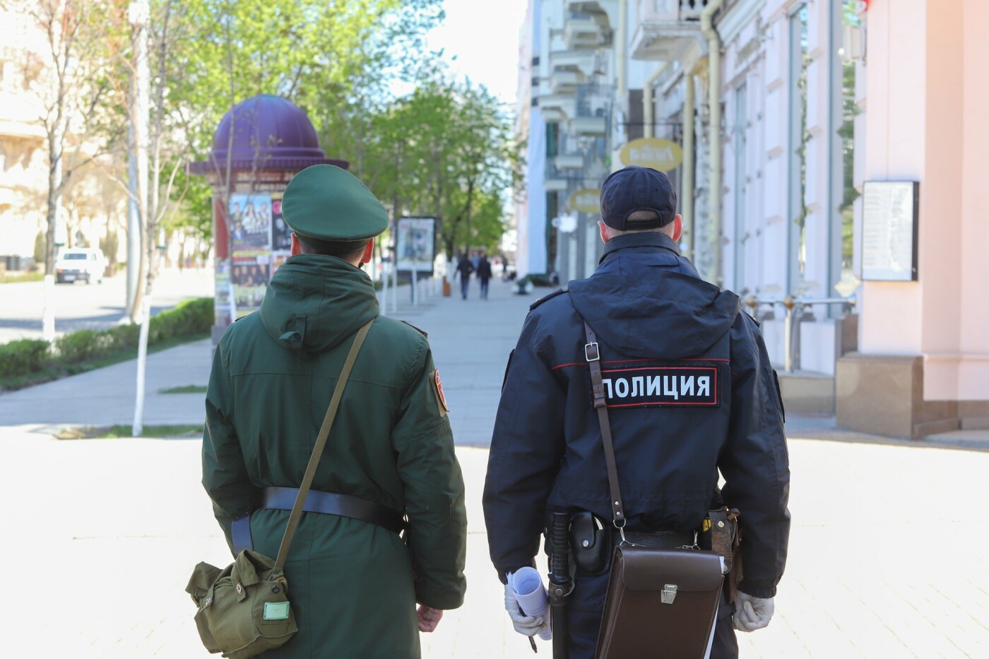 Коронавирусные патрули, которые проверяли право находиться на улицах у ростовчан