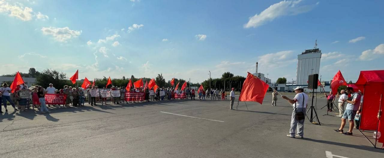 Митинг 31 июля в Левенцовке