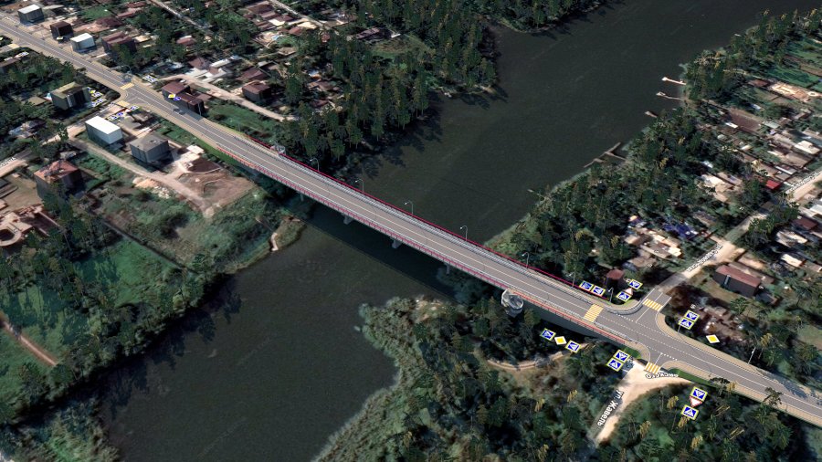 Проект моста через Ростовское море