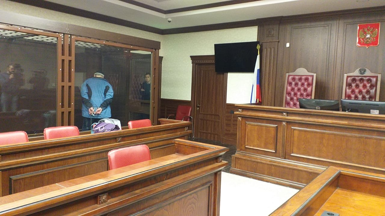 Д. Мурыга в суде