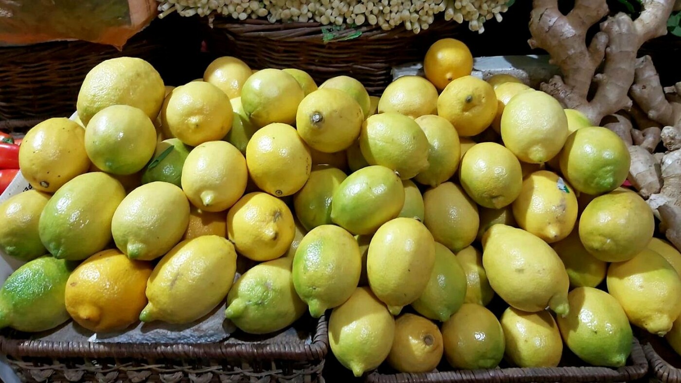 Лимон из Абхазии и зарубежный