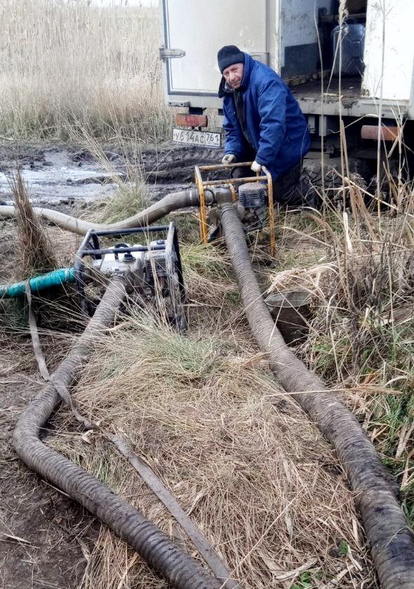 Ремонт водовода в Зернограде