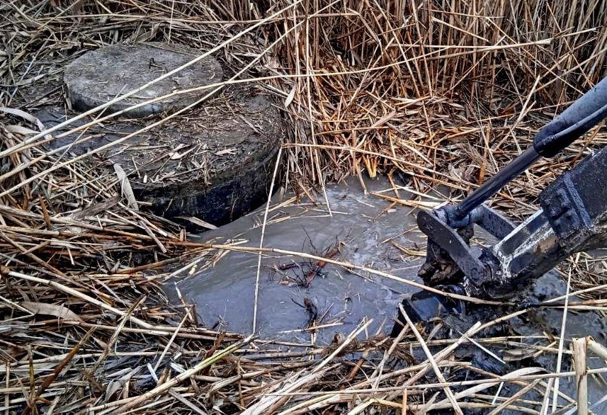 Ремонт водовода в Зернограде