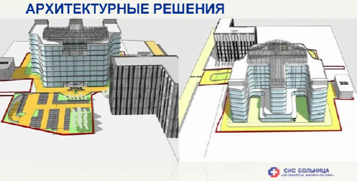 Проекты гигантской больницы SIS Hospital рядом с Ростов Ареной