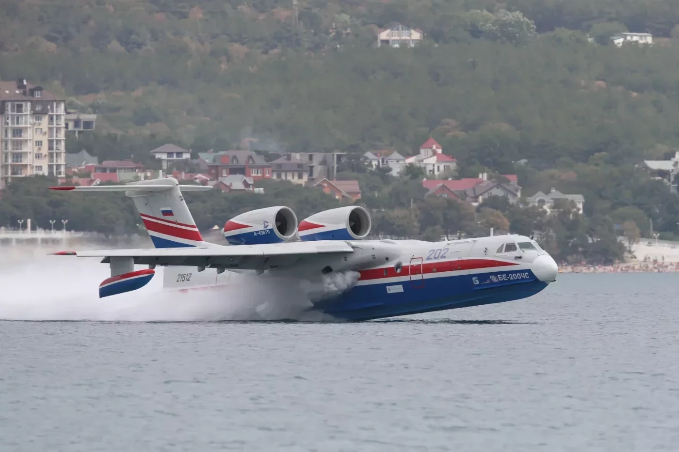 Самолет Бе-200 ТАНТК им. Бериева // фото из публикаций 1rnd.ru