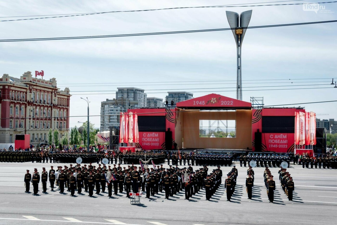 Фото с парада ростов