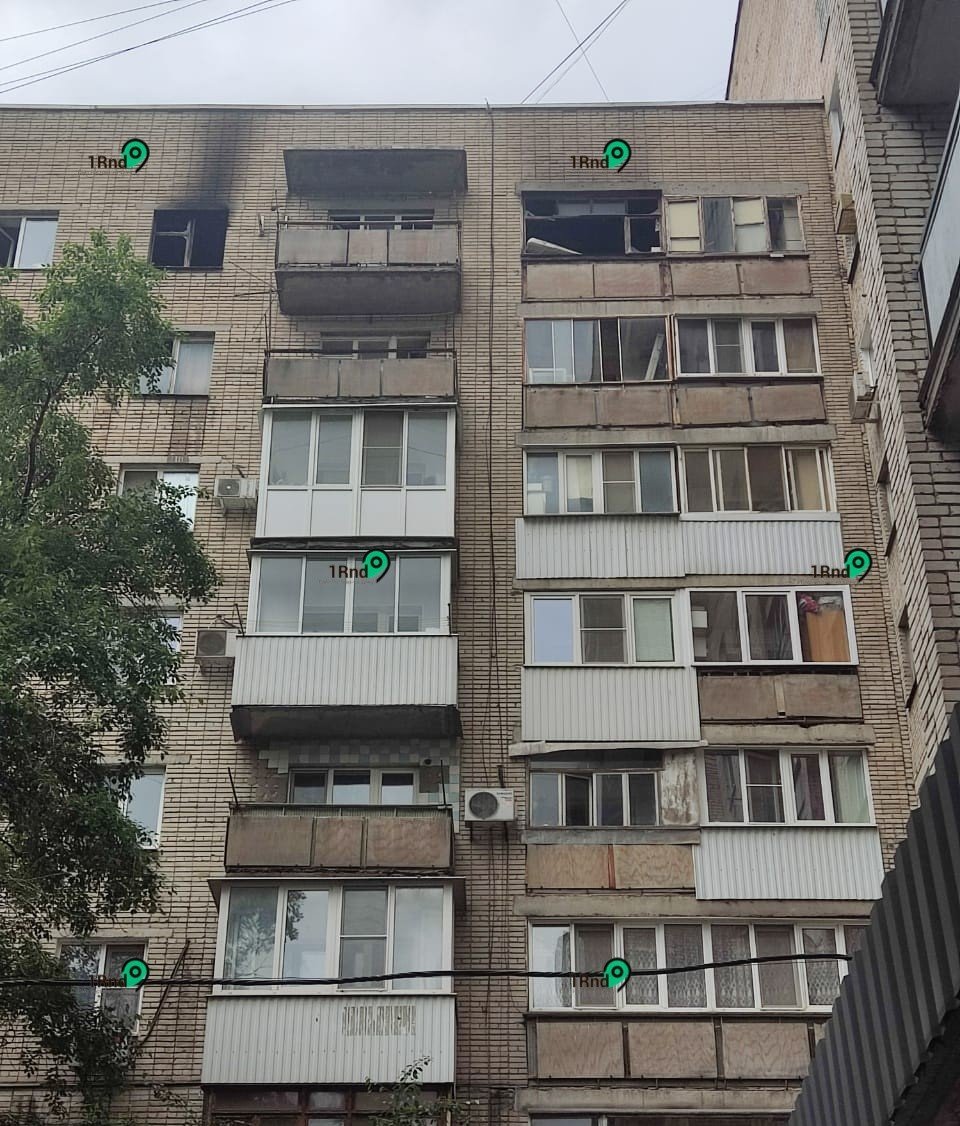 Последствия взрыва газа в доме на Соколова в Ростове